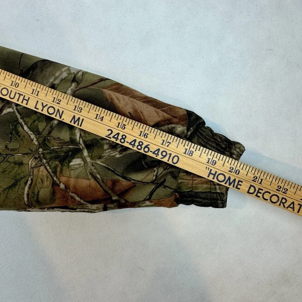Trail Crest Kids Highland Timber Camo Jacket L Full Zip Insulated Hunting‎ Coat